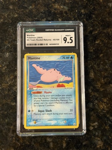 Mantine graded CGC 9.5 for sale on eBay