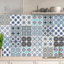 32 stickers tiles 15x15 kitchen bathroom PVC tiles waterproof mosaic