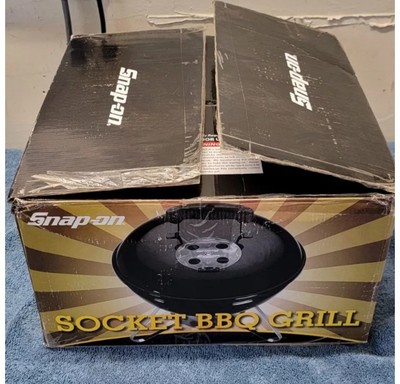 Snap On Tools Black Socket Charcoal BBQ Barbeque Grille ~ SSX2788