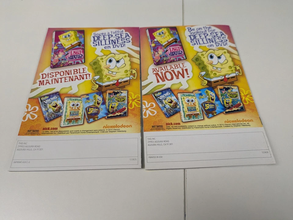 SpongeBob’s Boating Bash (Nintendo Wii, 2010) CIB - Image 4 of 4