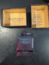 Imperial Viewer Chromat-O-Scope Original Box Gift Antique 1945