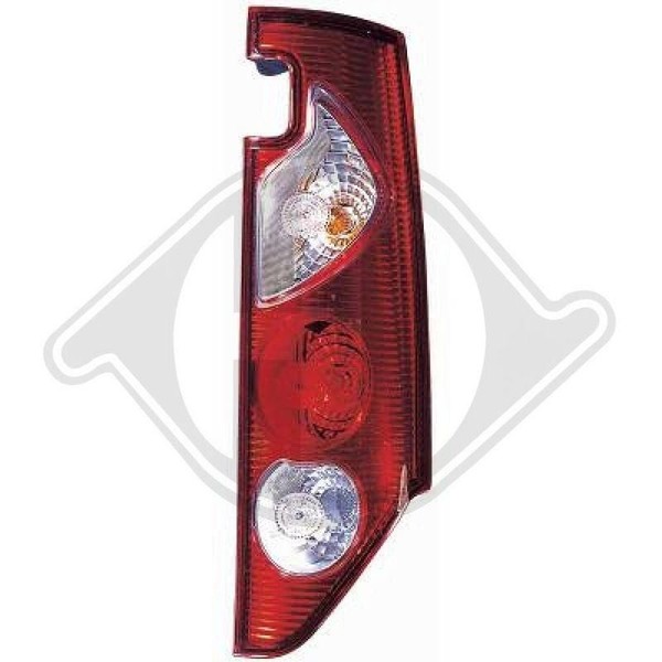 Heckleuchte Diederichs 4414791 FüR Renault Links FüR Fahrzeuge Mit HecktüRen-image