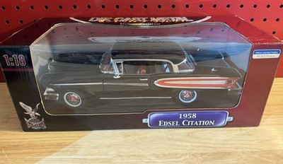 Yat Ming Die Cast Metal Collection Deluxe 1:18 1958 Edsel Citation Car Black