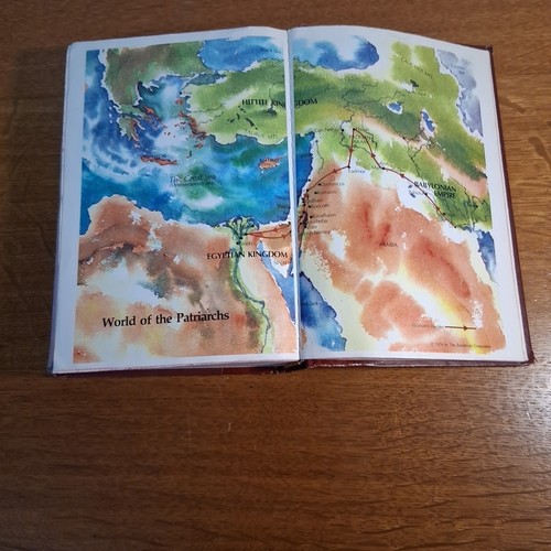 The Amplified Bible 1965 Hardcover Zondervan 17th Print 1978 Red Cover Vintage - Picture 12 of 15