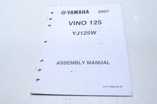 Oem Yamaha Lit-11666-20-37 Assembly Manual 07 Vino Yj125w