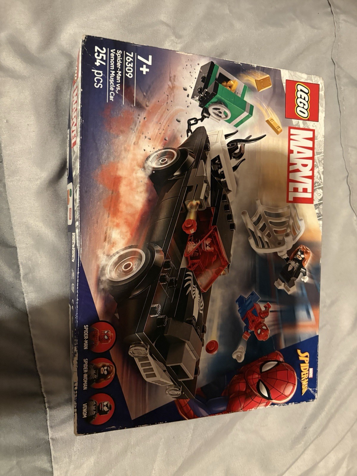 Lego Marvel Spiderman Vs Venom Muscle Car 76309 Brand New Sealed