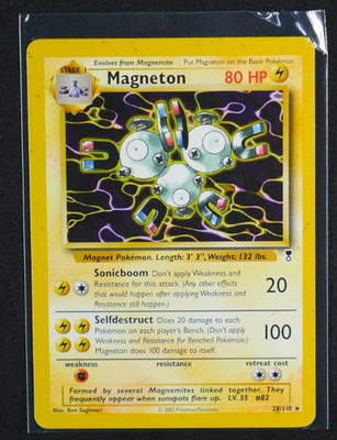 Magneton Rare #028/110 Legendary Collection 2002 MP