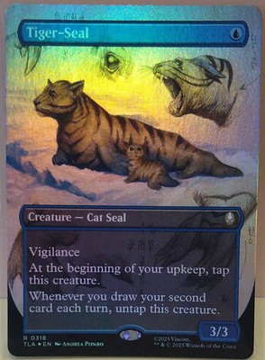 MTG - Avatar TLA - Tiger-Seal *Borderless Foil*