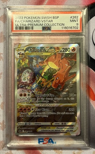 Charizard VSTAR graded PSA 9 for sale on eBay