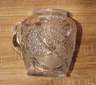 Antique EAPG Duncan's Sons No. 40 Bassettown Glass Pitcher
