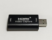 HDMI Video Capture Card 1080p USB 2.0 With Instruction Manual