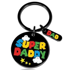 Funny Dad Gifts From Daughter Son Fathers Day Keychain Gifts From Daughter Son