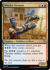 Whirler Virtuoso 0122 MTG Commander: Aetherdrift Uncommon NP