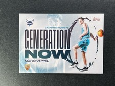 2025-26 Topps #GN-4 Kon Knueppel Generation Now Charlotte Hornets