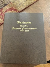 Washington Quarters Statehood Commemorative Book Filled 1999-2008 Dansco Album