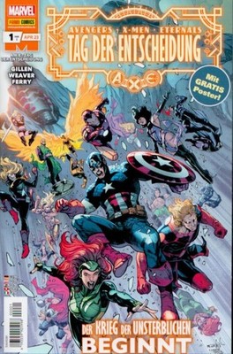AXE Tag der Entscheidung Nr 1 Neuware Panini Comics 2023 Marvel neu
