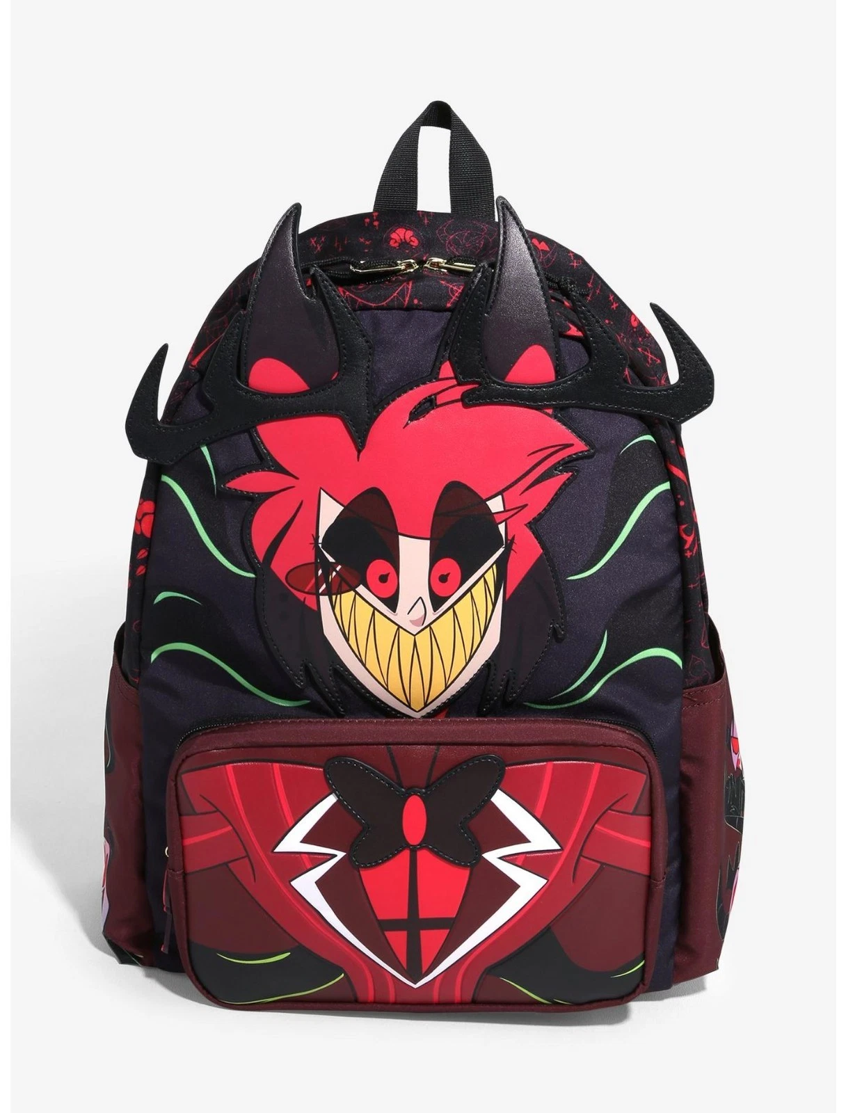 🛎️🔥Hazbin Hotel Demon Alastor Regular Size Backpack Hot Topic Exclusive NWT!