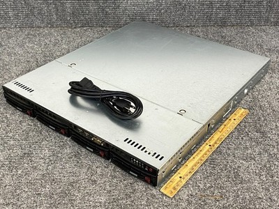SuperMicro CSE-813M Server w/ Xeon E3-1230, 16GB RAM, 9260-4i, PSU (As Is)