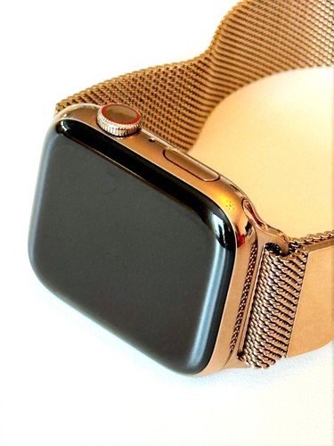APPLE Watch 7, NEU, 45mm M/L, Gold Edelstahl - Bild 3 von 10