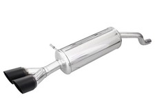 INOX Sport Exhaust Renault Clio 4 1.5 Dci 75hp 2015- Ø 40 2x80mm Ceramic Black