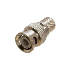 BNC Male to F-Type Female Adapter Coax Coaxial Cable Connector Converter CCTV