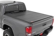 Rough Country Hard Tri-fold Flip Up Bed Cover Toyota Tacoma 2wd4wd 16-23 6 Ft Rough Country Hard Tri-fold Flip Up Bed Cover Toyota Tacoma 2wd4wd 16-23 6 Ft