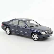 Norev - 1:18 Mercedes-Benz S55 AMG Blue Metallic (2000)