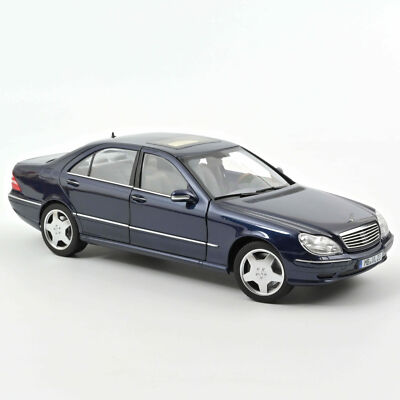 Norev - 1:18 Mercedes-Benz S55 AMG Blue Metallic (2000) | eBay UK