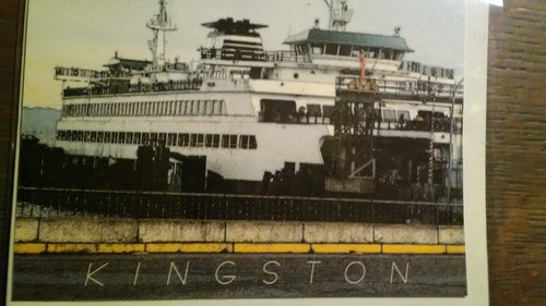 WASHINGTON STATE FERRIES SEALED GREETING CARD KINGSTON WASHINGTON - Picture 10 of 10