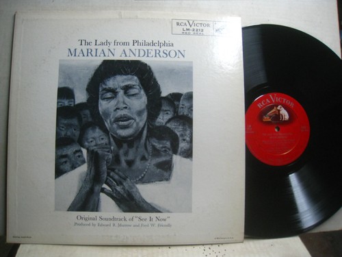 Marian Anderson Lady from Philadelphia *RCA Victor LM 2212 mono