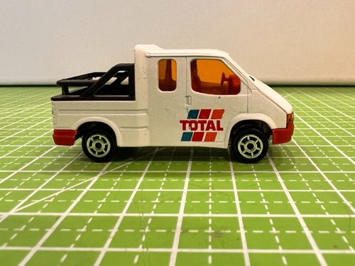 Majorette Ford Transit Van No. 243 1/60 Total Oil Co. HTF - Minty - Picture 5 of 8
