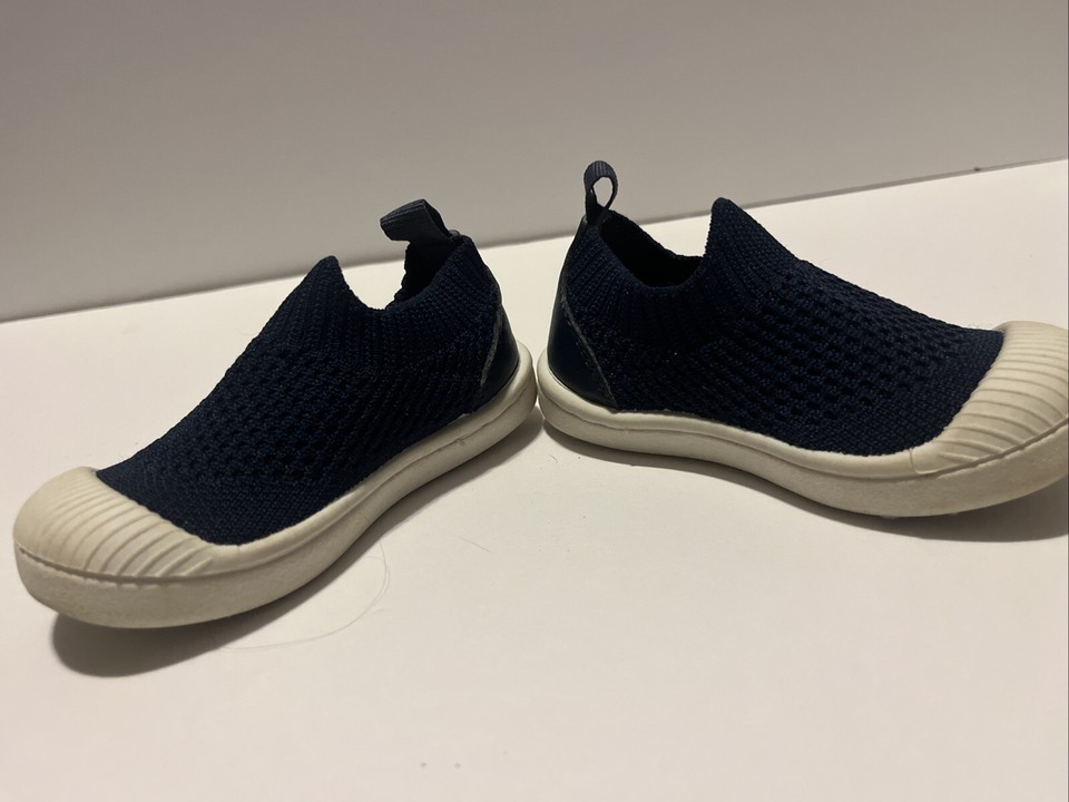 Cat And jack toddler Navy Blue Mesh Slip On Shoes Size 5 eBay