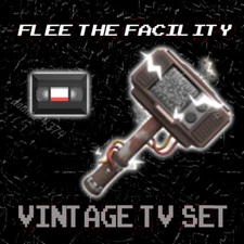 Flee The Facility Legendary Vintage TV Set | FTF Legendary 