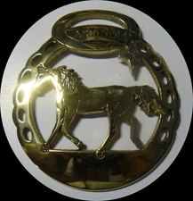 ARABIAN  - NEW - Superior quality horse brass    (N6775)