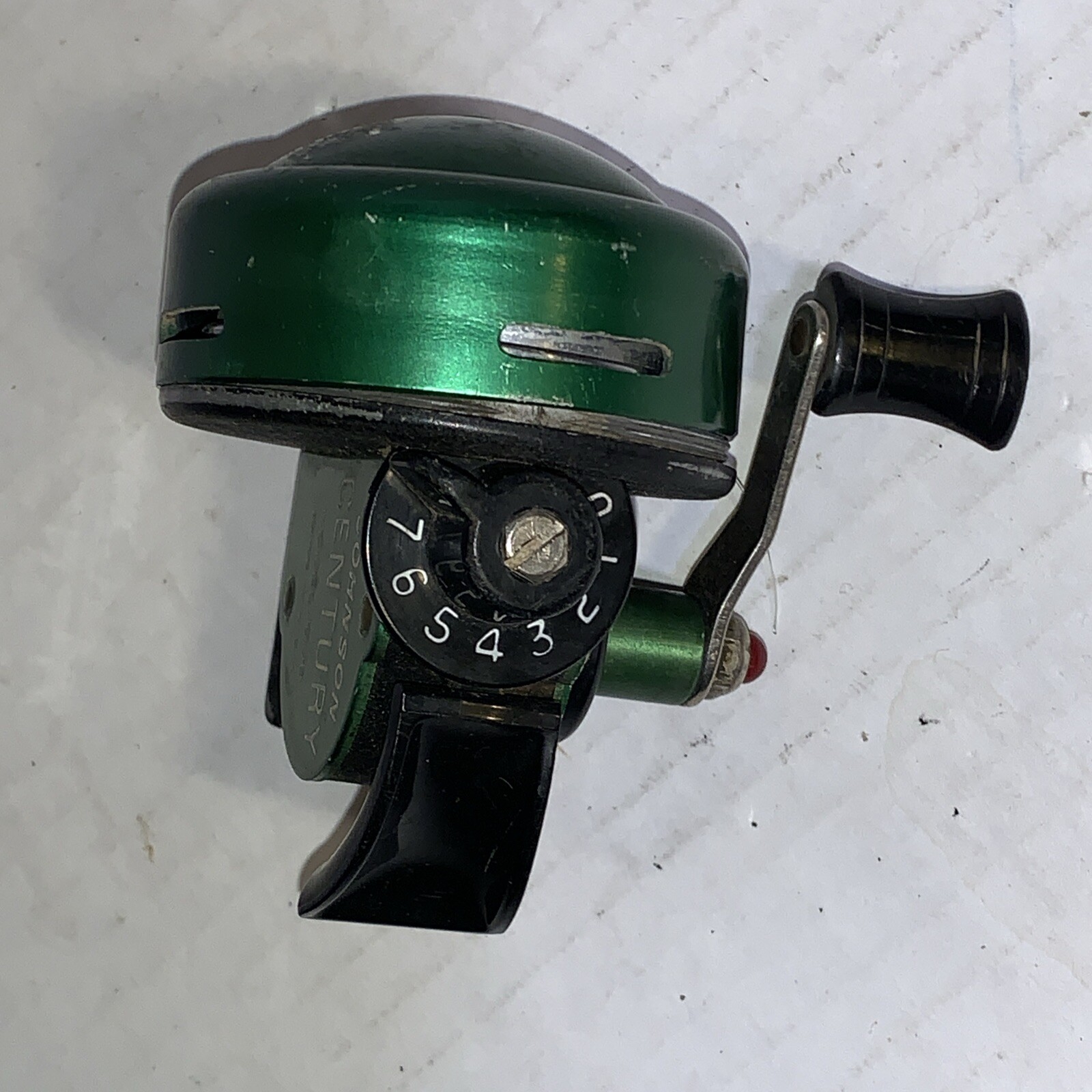 Johnson Century Fishing Reel Model 100B Green Vintage eBay