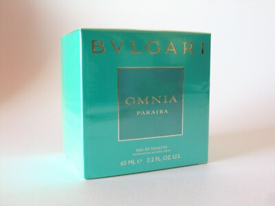 Bvlgari OMNIA PARAIBA Women's EDT Nat Spray 65ml - 2.2 Oz BNIB Retail Sealed OVP