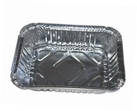 Small 7-1/2-inch-by-5-inch Aluminum Drip Pans Table Pan, Set Of 20 Small 7-1/2-inch-by-5-inch Aluminum Drip Pans Table Pan, Set Of 20