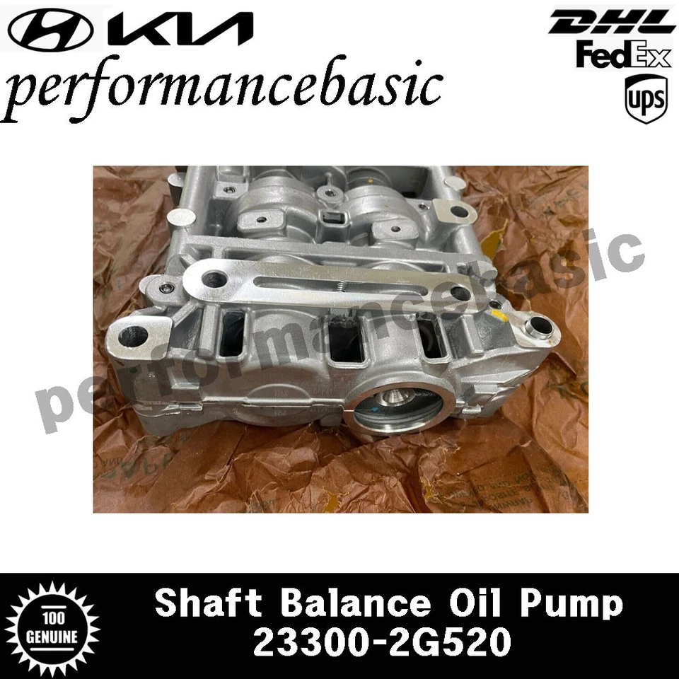 NEW Shaft Balance Oil Pump Oem 233002G520 for Kia Optima Sorento 2.4L 2012-2015 - Image 4 of 4