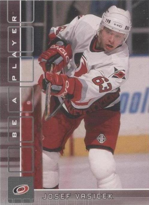 2001-02 In the Game Be A Player Memorabilia - Josef Vasicek #172 - 1 of 1