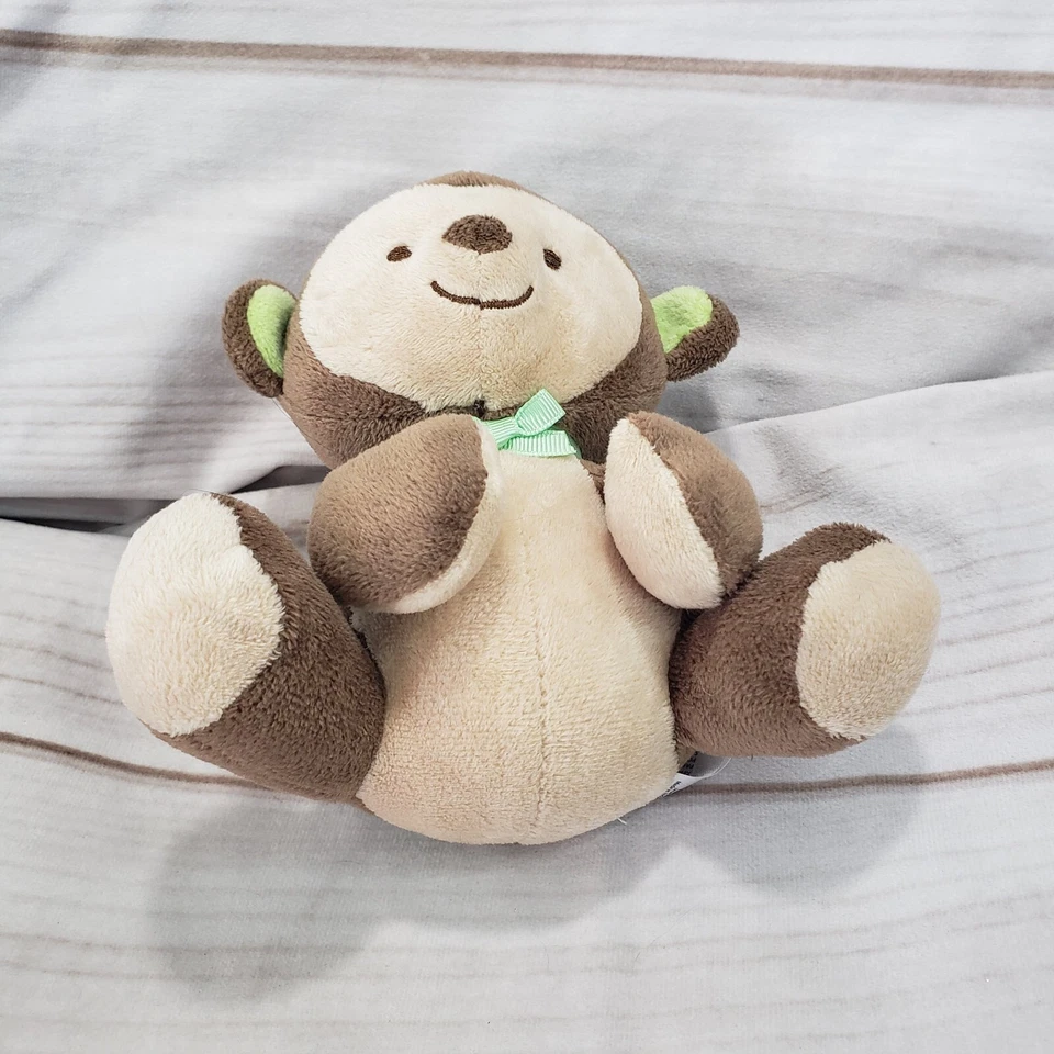 Fisher Price Snugamonkey Peluche Mono Marrón Juguete Arco Verde Prestige 6 Pulgadas 2012 Foto 4 de 4