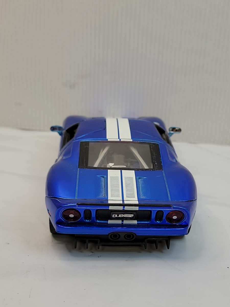 JADA 90075 DUB CITY KUSTOMS 2005 FORD GT 1:24 blue 2005