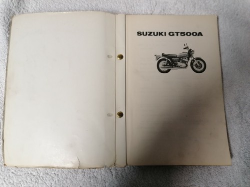 Suzuki GT500A Parts Catalogue Teilekatalog in engl. Sprache, ca. 66 Doppelseiten - Imagen 2 de 6