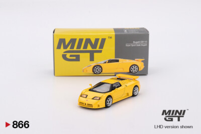 Bugatti EB110 Super Sport Giallo Bugatti - 1:64 - Mini GT (MGT00866)