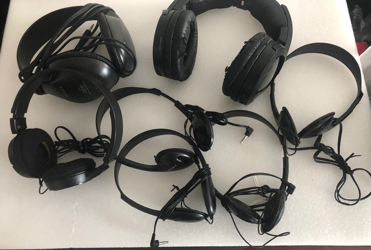 Genuine Vintage Sony MDR-CD 10 /MDR RF 98 5 R &Other Models 7