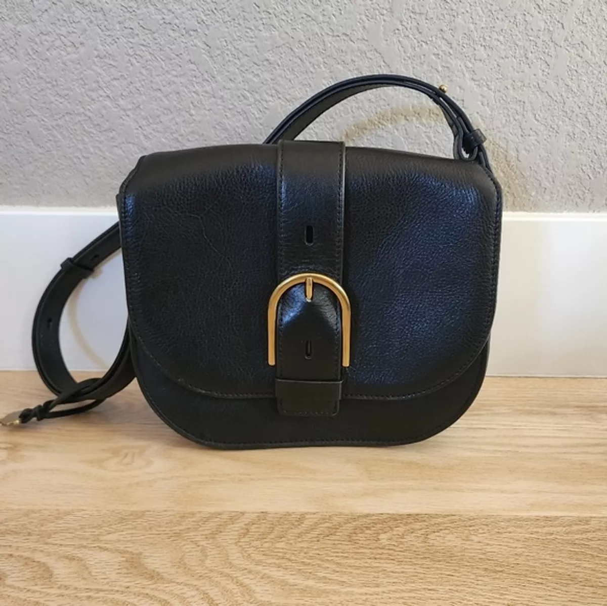 Fossil Wiley leather Saddle Bag Crossbody