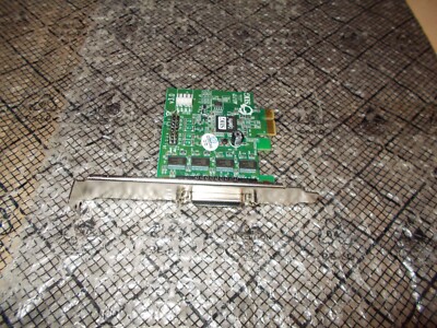 SIIG CyberPro DP CyberSerial 4S PCIe JJ-E40011-S3 PCI-E X1 Controller Card