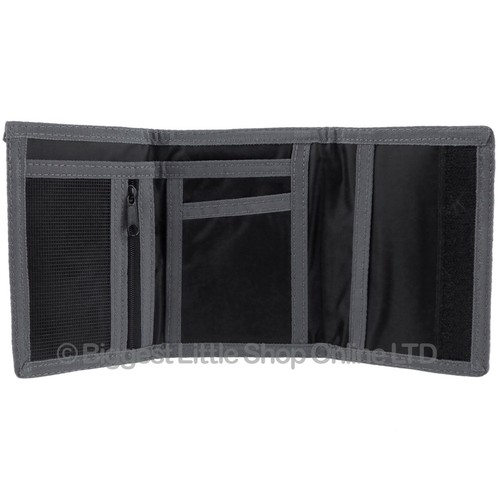 NEW Mens/Boys Sports Canvas WALLET by Lorenz Teens Handy Zip in 3 Colours - Picture 6 of 10