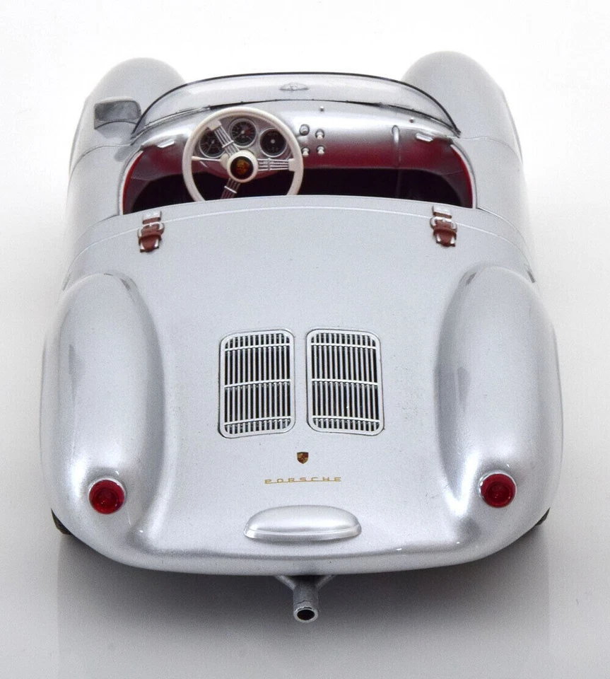 Porsche Race Car1:12Le Mans Racing Custom Built24Metal Body18Model Carousel SILV - Image 2 of 4