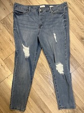 Sofia Jeans by Sofia Vergara Sz 12 Skinny Ankle Stretch Slimming Blue Med Wash