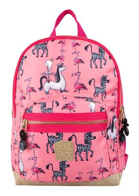 Pick & Pack Royal Princess Backpack S Rucksack Rucksack Bright Pink rosa schwarz